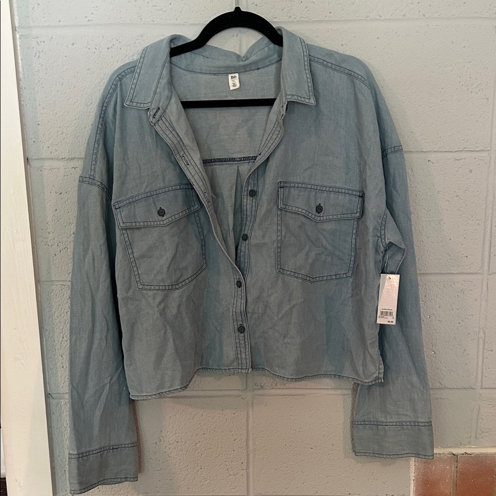 Nordstrom BP Denim Blue Jean Shirt